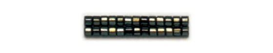 トーホービーズ アンティークビーズ（角小） 外径約1.65mm カラーNo.83