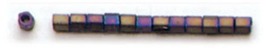 トーホービーズ 六角ビーズ（六角大） 外径約3mm カラーNo.615
